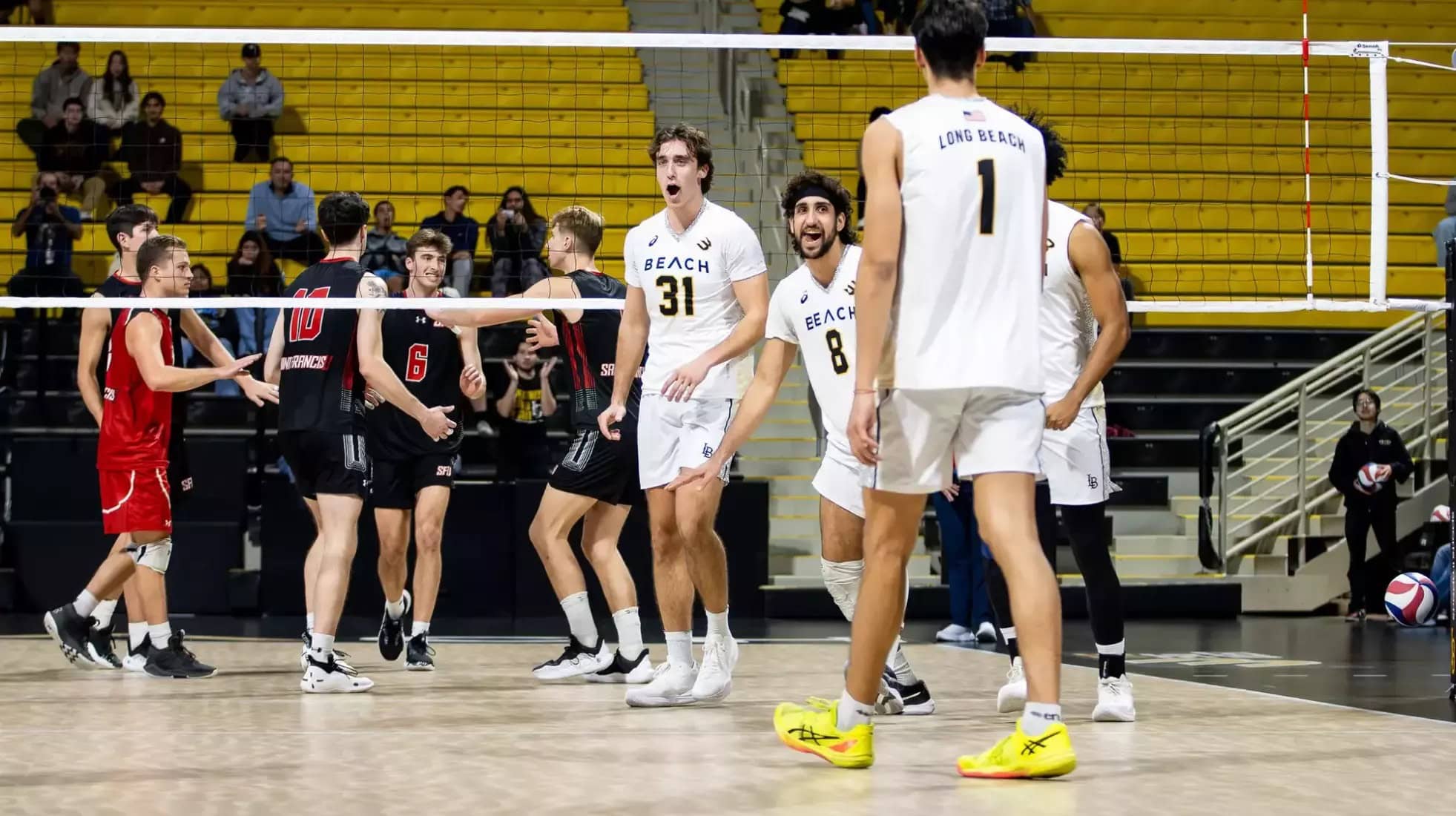 01-20-25 Long Beach State Long Beach State is No. 1 in the AVCA National Collegiate MVB Poll for the week of