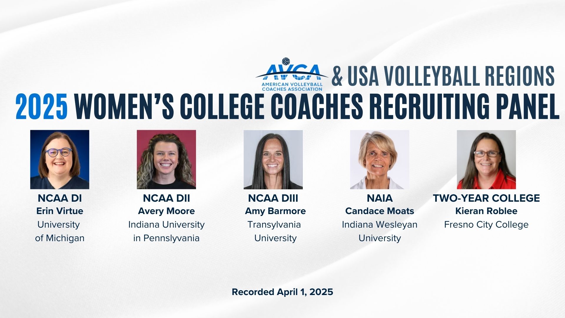 Recruiting Panel: Women’s College Coaches, 2025