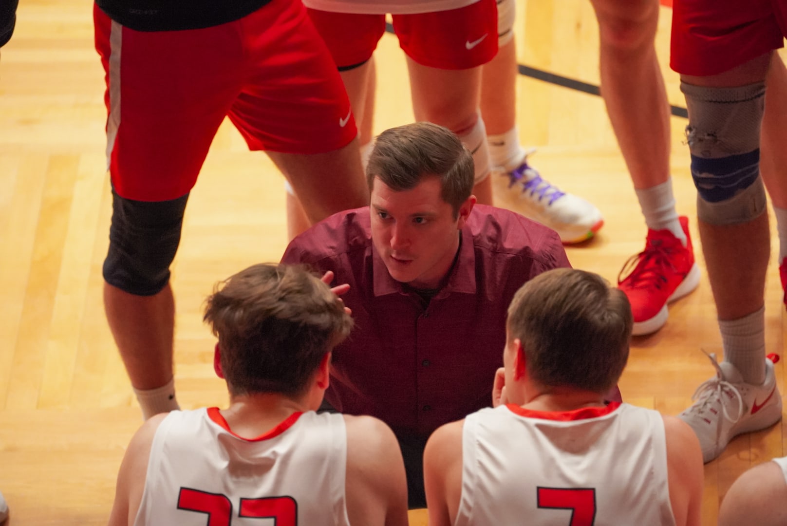 Advanced Career Education Carthage men's volleyball coach J.W. Kieckhefer