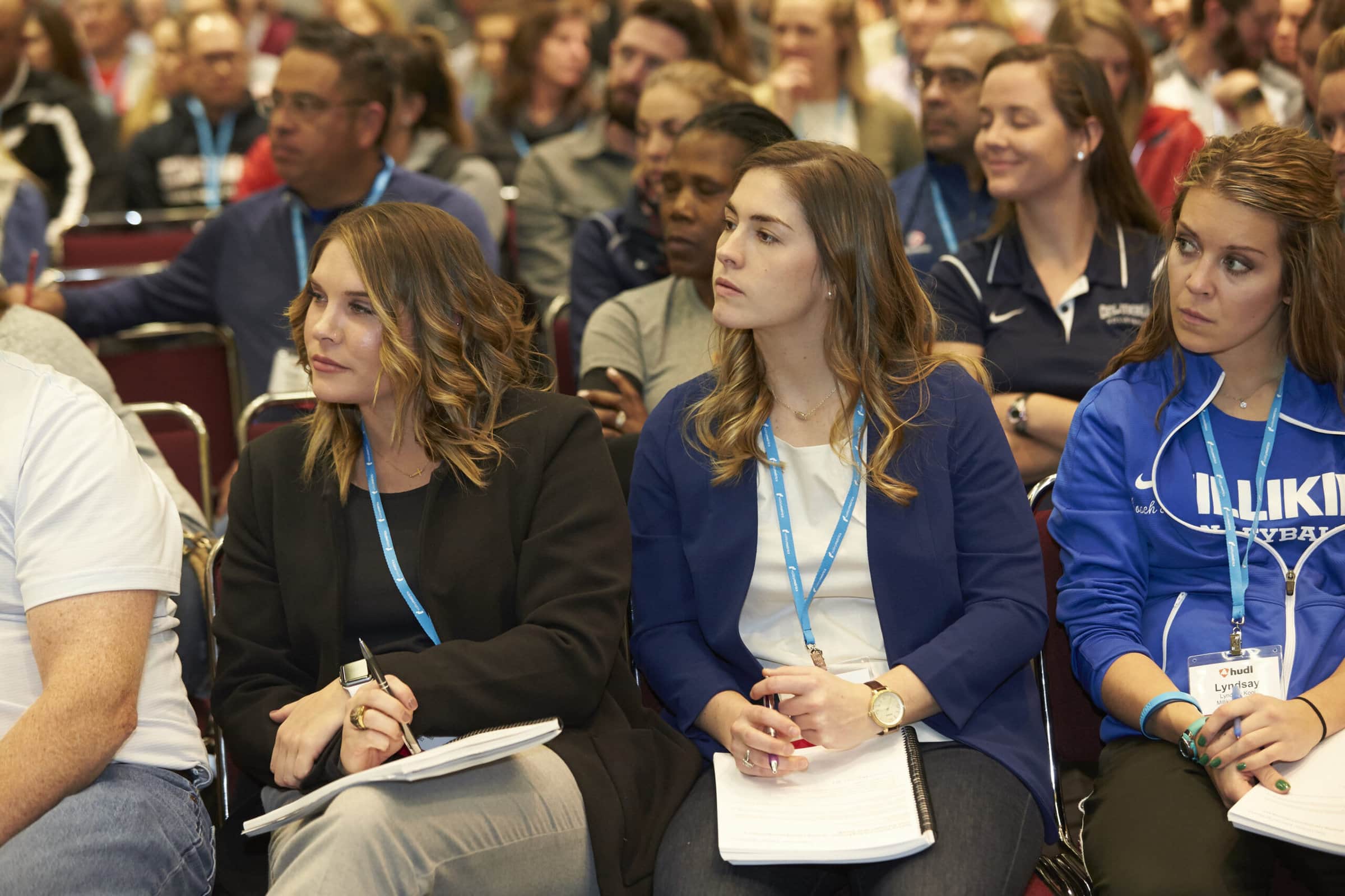Coaches 4 Coaches recipients listening to a session at the AVCA Convention