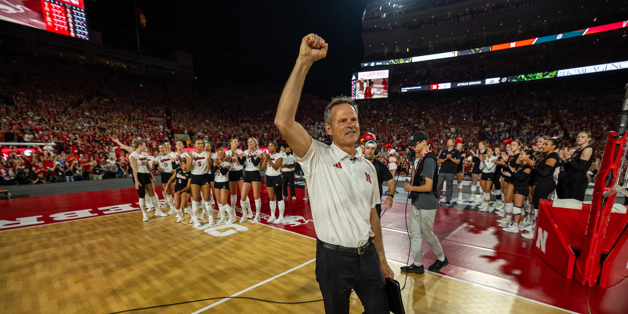 Nebraska Head Coach John Cook
Volleyball Day In Nebraska
Nebraska Volleyball 2023