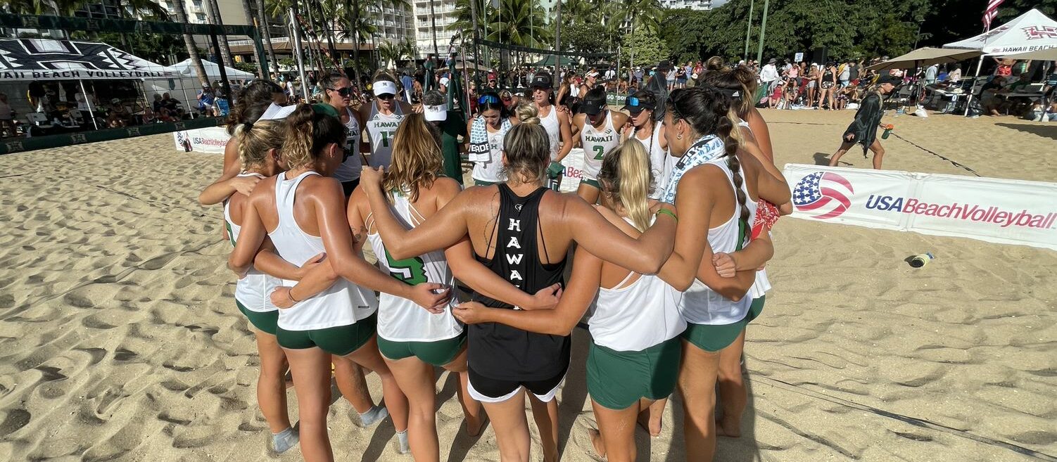 In the Sand: Record Number of Beach Programs Receive the 2023 USMC/AVCA Team Academic Award