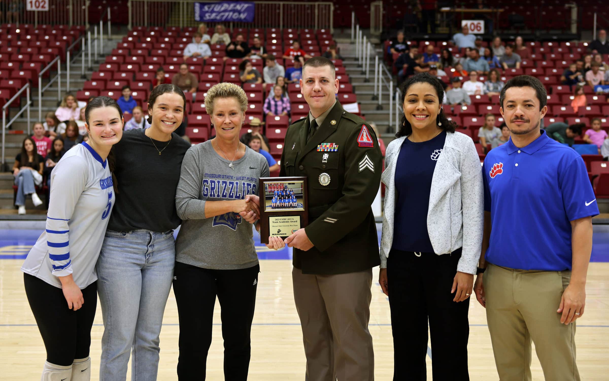 2023 USMC/AVCA Team Academic Award