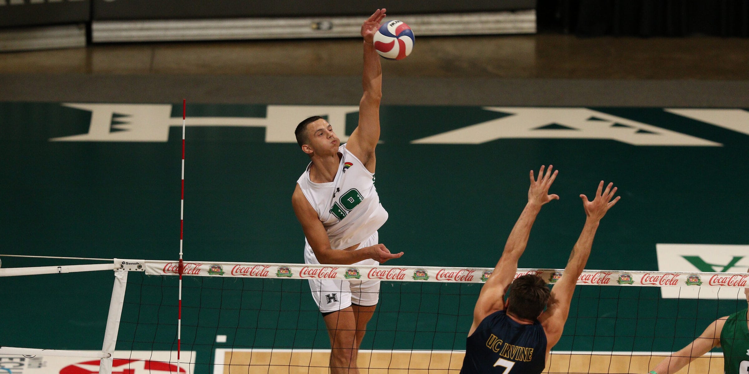 Rado Parapunov of Hawaii is a three-time AVCA National Collegiate Men's Volleyball All-American