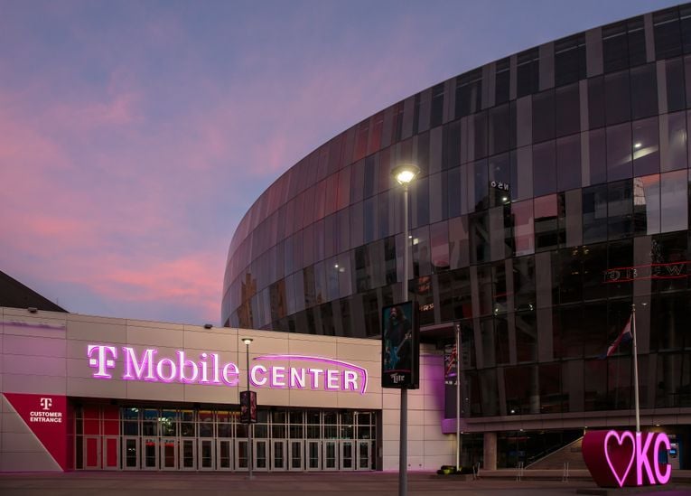 T-Mobile Photo T Mobile Center - site of 2025 DI Women's National Championship
