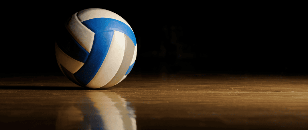 volleyball and court